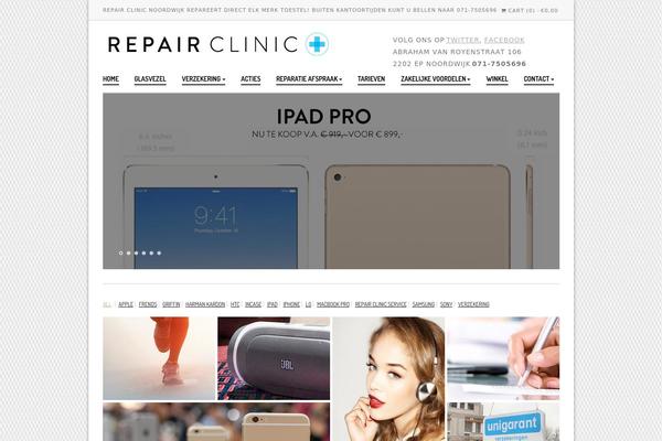 Razzo theme site design template sample