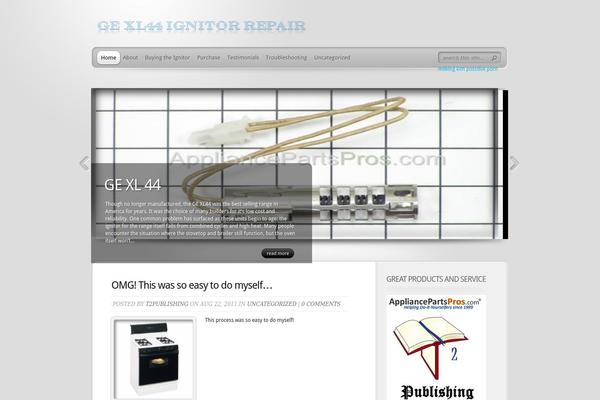 TheProfessional theme site design template sample