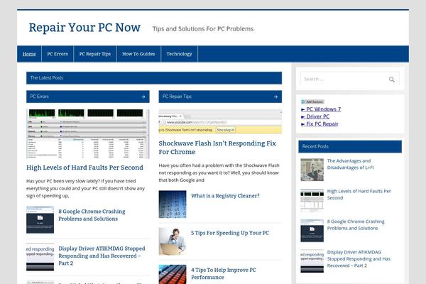 Smartline Lite theme site design template sample