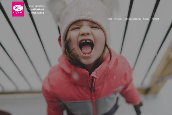 Norebro theme site design template sample