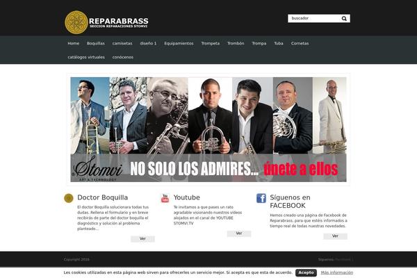 reparabrass.com site used Thememagicpro