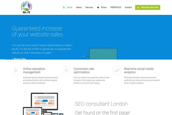 Site using Easy Social Share Buttons plugin