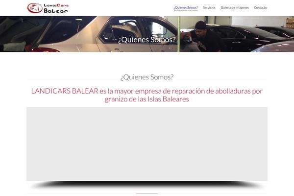 Auto Repair theme site design template sample