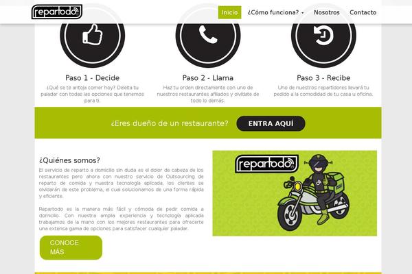 Site using eVision Responsive Column Layout Shortcodes plugin