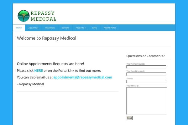 Site using Simple Contact Info plugin
