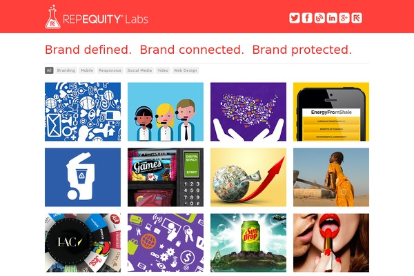 Reveal theme site design template sample