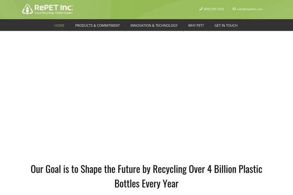 Ecorecycle-child theme site design template sample