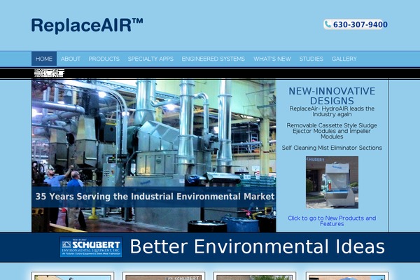 replaceair.com site used 1e