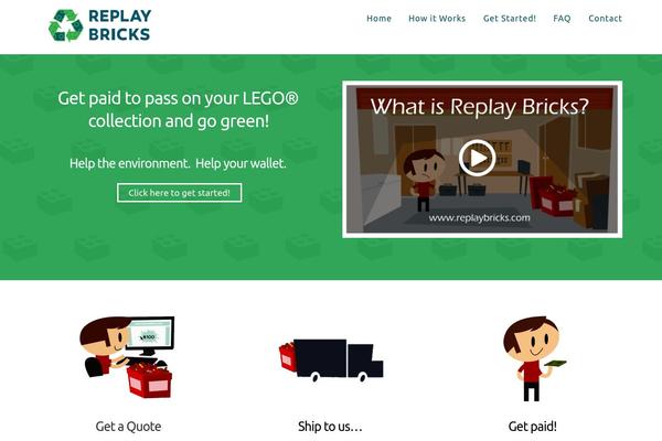 X-child-renew theme site design template sample
