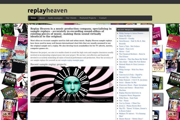 Streamline theme site design template sample