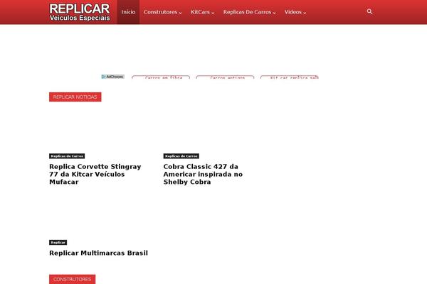 Newspaper theme site design template sample