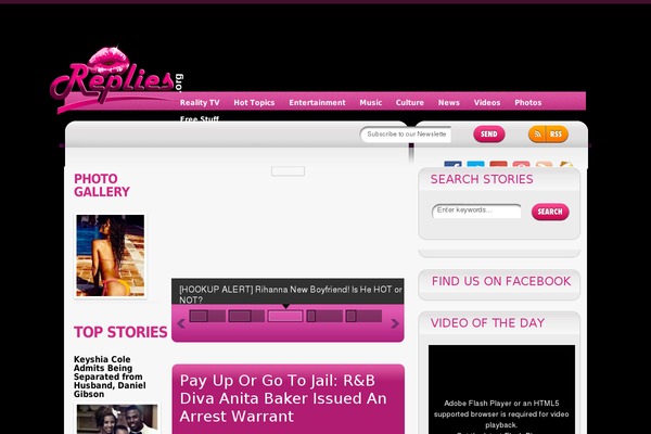 Site using Background Manager plugin