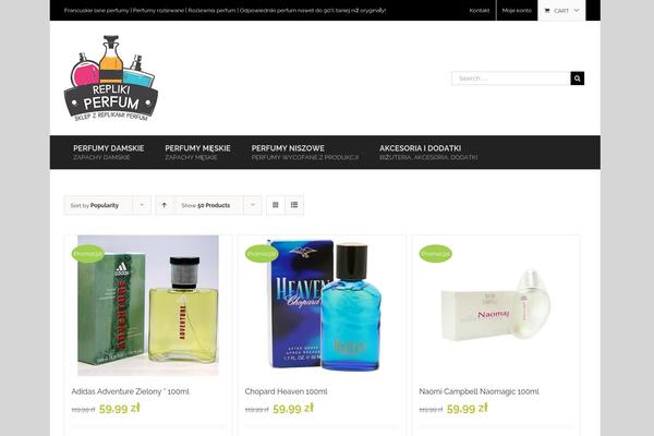 Site using Fusion-builder plugin