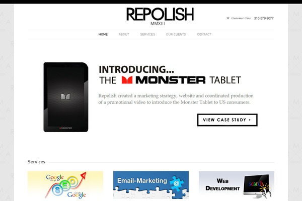 The Agency theme site design template sample