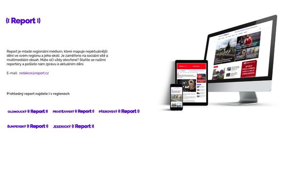 report.cz site used Newspaperchild