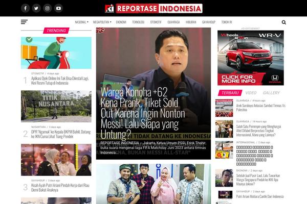 reportaseindonesia.com site used Zoxnews2.0.1