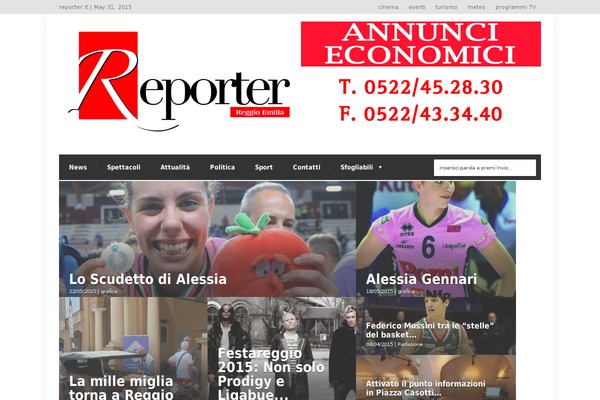 Extranews theme site design template sample