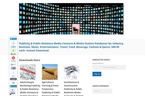 reportercontacts.com site used Quota