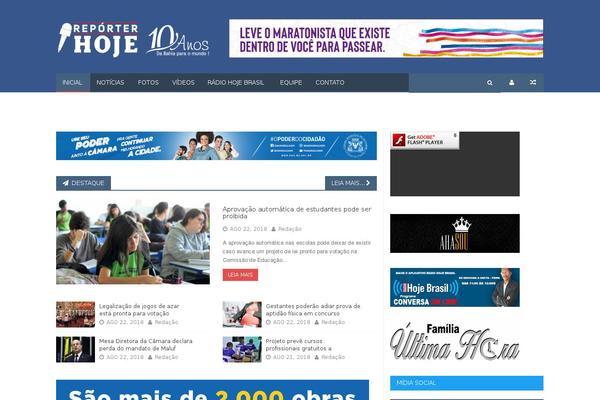 BetterMag theme site design template sample