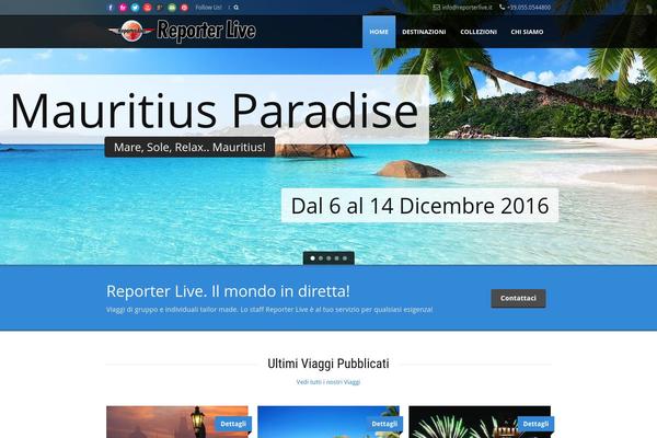 Tour Package V1.02 theme site design template sample