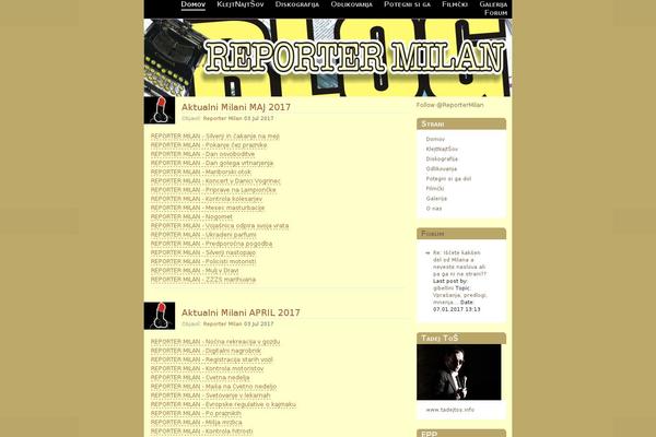 Site using wordTube plugin