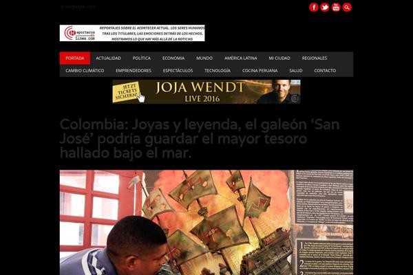 The Newswire theme site design template sample