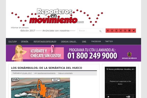 Newsever theme site design template sample
