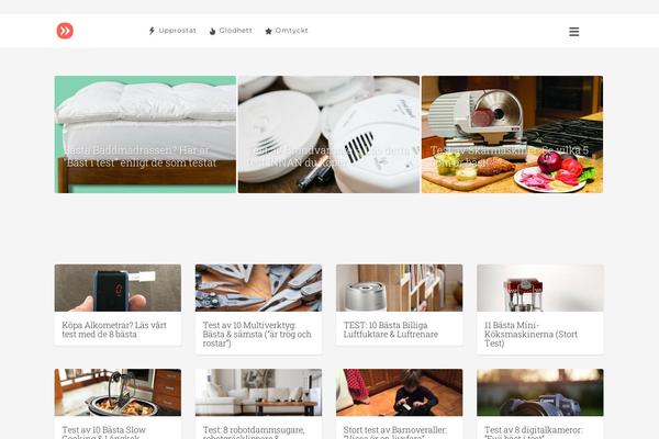 BoomBox theme site design template sample
