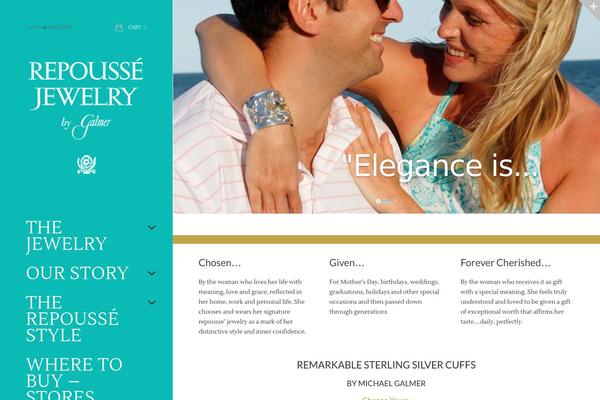 Mango theme site design template sample