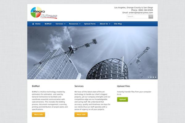 Classy theme site design template sample