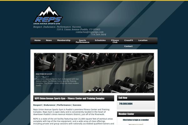 Fitpro-platinum theme site design template sample