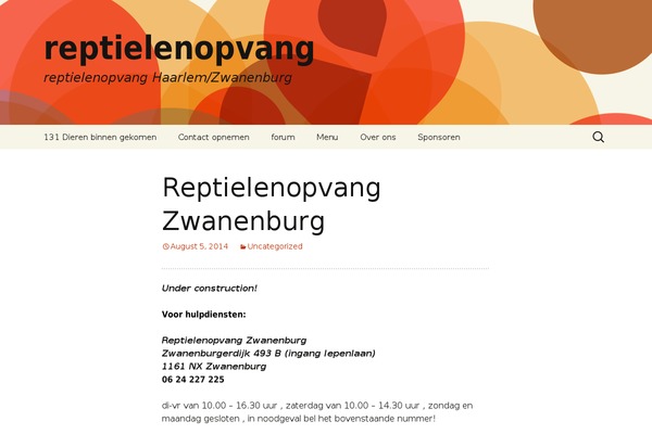 Twenty Thirteen theme site design template sample