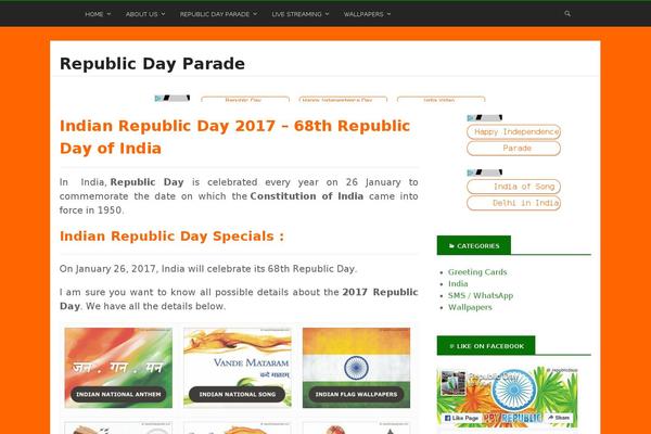 Site using wp-greet plugin