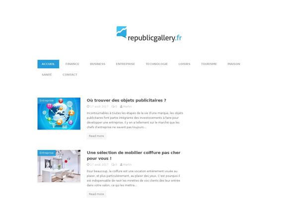 Entrance theme site design template sample