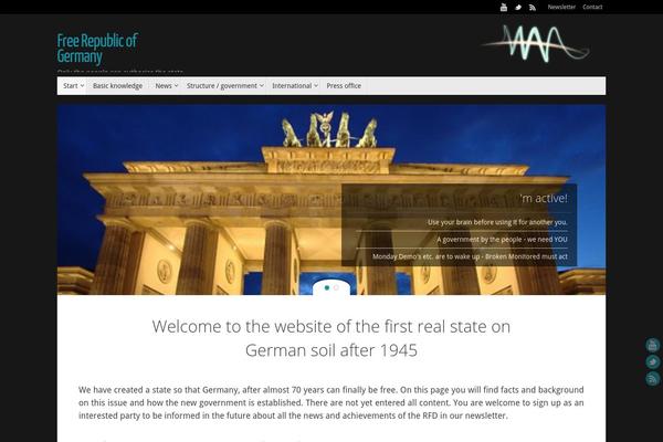 Site using GC Message Bar plugin