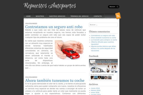 Site using Contact Form plugin