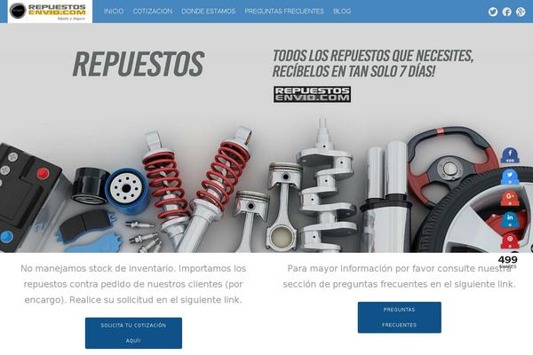 Site using Cresta Social Share Counter plugin