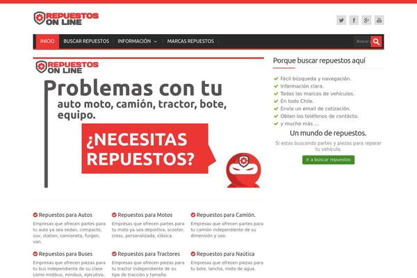 Alterna theme site design template sample