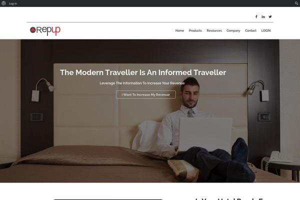 Exponent theme site design template sample