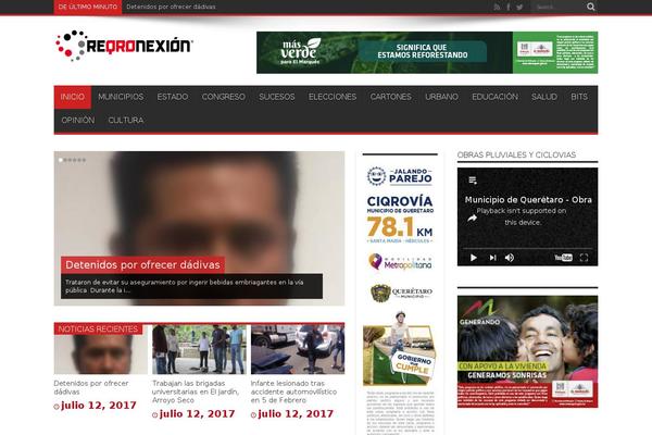 Site using ICIT Weather Widget plugin