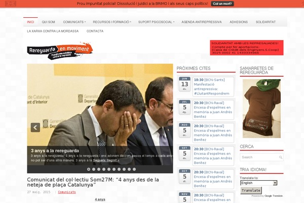 rereguardaenmoviment.org site used Newspost