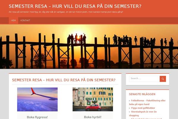 Tortuga theme site design template sample