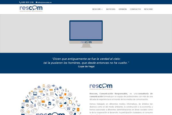rescom.es site used Rescom