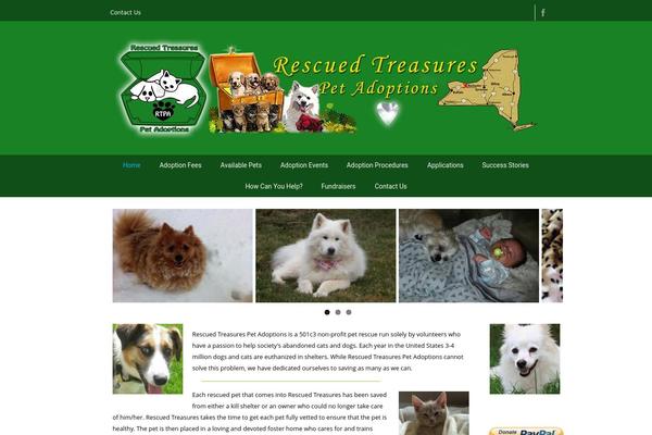Site using Petfinder Listings plugin