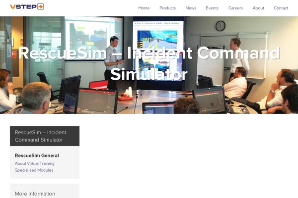 rescuesim.com site used Vstep
