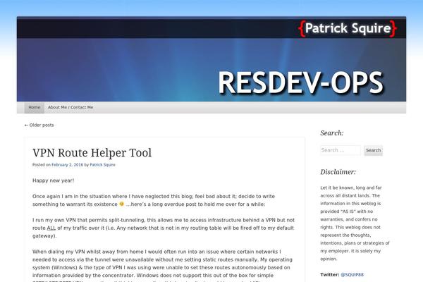 resdevops.com site used Able-wpcom