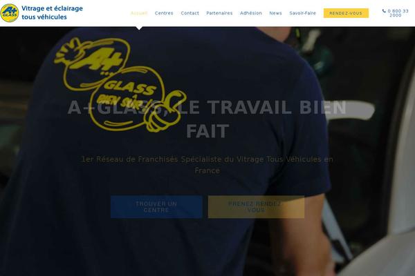 BlackBird theme site design template sample