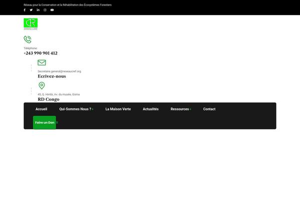 Intime theme site design template sample