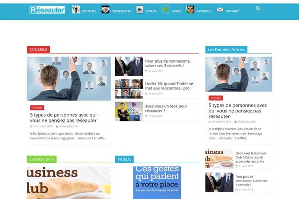 Site using Cocorico Social plugin
