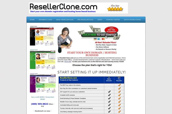 Complexity v2 theme site design template sample